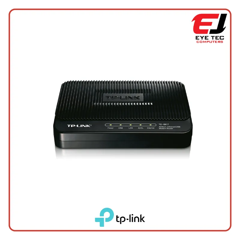 TP-LINK  TD-8817 Single Port+USB Router