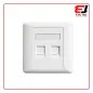 Cat5 Double Faceplate