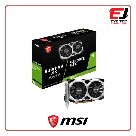 MSI GeForce® GTX 1630 VENTUS XS 4G OC 4GB GDDR6 Graphic Car