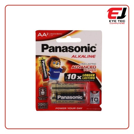 Panasonic Alkaline AA 2PCs  Battery