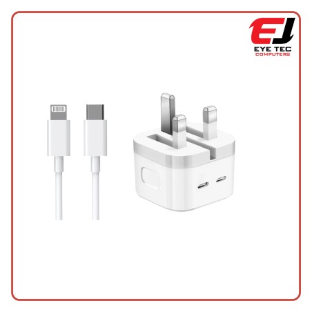 Apple USB-C x 2 35W Charger with Cable