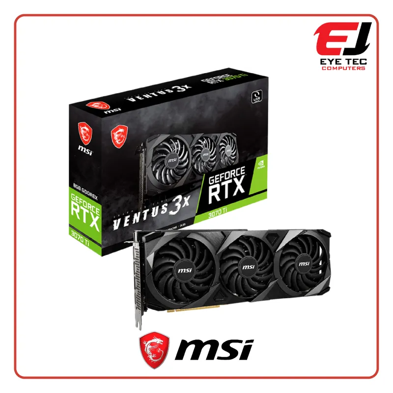 MSI GeForce RTX™ 3070 Ti VENTUS 3X 8G OC 8GB GDDR6X Graphic Card