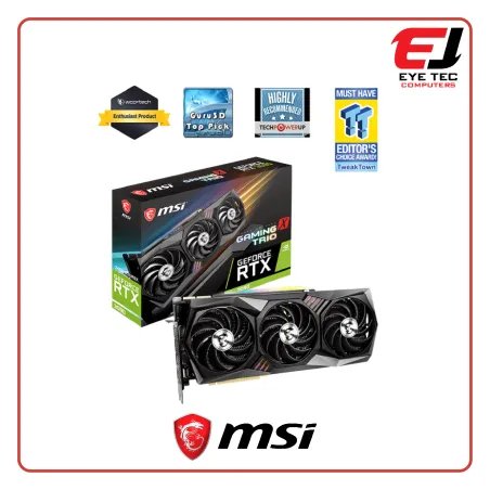 MSI GeForce RTX™ 3090 GAMING X TRIO 24G GDDR6X 24GB Graphic Card