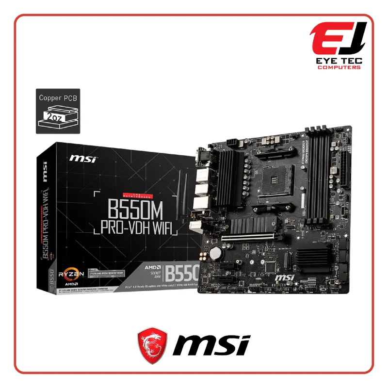 MSI B550M PRO-VDH WIFI Motherboard