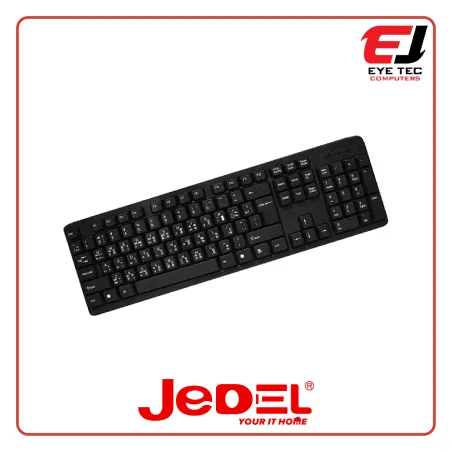 JeDel K13 Tri-Language Keyboard