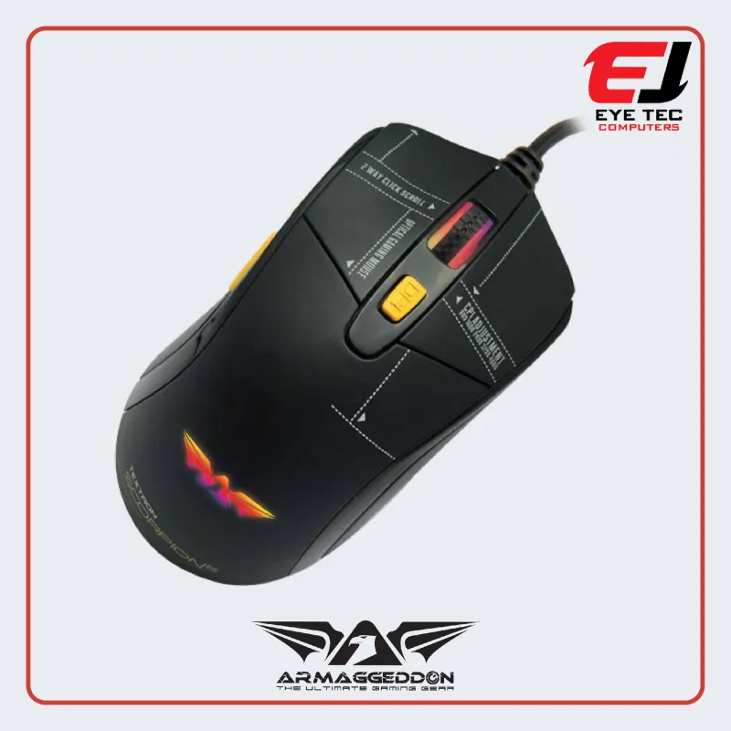 ARMAGGEDDON SCORPION 5 RGB Gaming Mouse