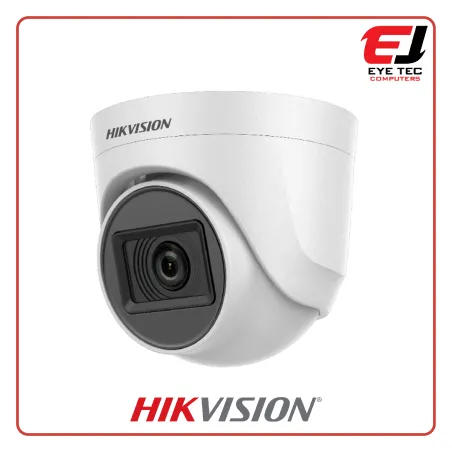 Hikvision DS-2CE76D0T-ITPFS 1080p HD 2MP Audio 20m IR Indoor Fixed Turret Camera