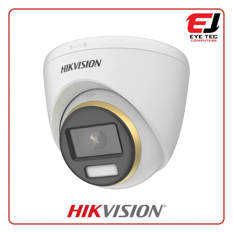 Hikvision DS-2CE72DF3T-F 1080p HD 2MP 40m ColorVu Outdoor Turret Camera