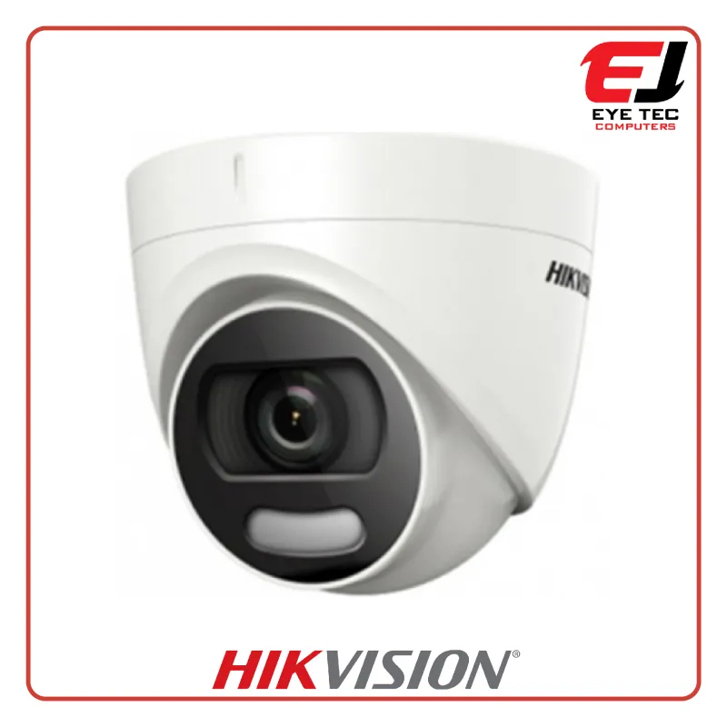 Hikvision DS-2CE72HFT-F 5MP 20m ColorVu Fixed Turret Camera