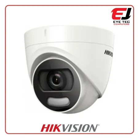 Hikvision DS-2CE72HFT-F 5MP 20m ColorVu Fixed Turret Camera