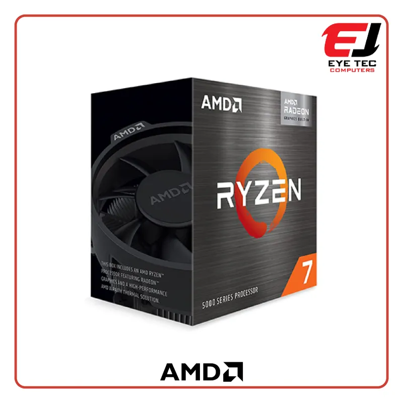 AMD Ryzen™ 7 5700G 8-Core 16-Thread 16M-Cache 3.8 GHz (up to 4.60 GHz) Desktop Processor