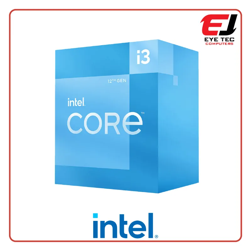 INTEL CORE i3-12100 4-Core 8-Thread 12M Cache 3.30 GHz (up to 4.30 GHz) Processor