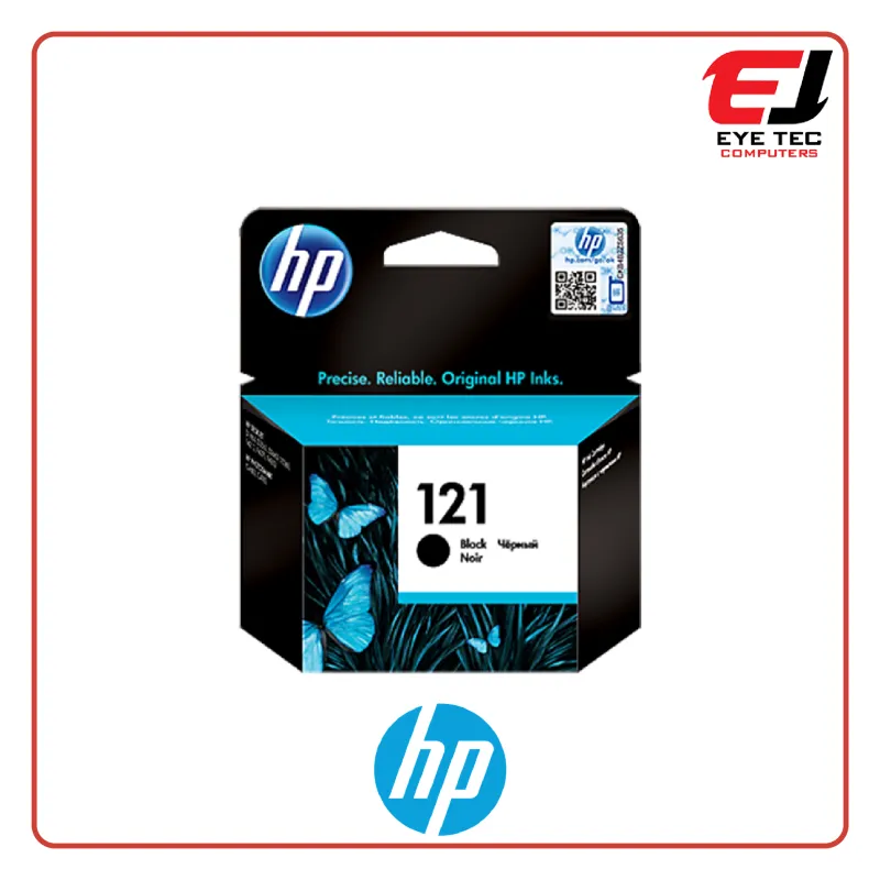 HP 121 Black Original Ink Cartridge (CC640HE)