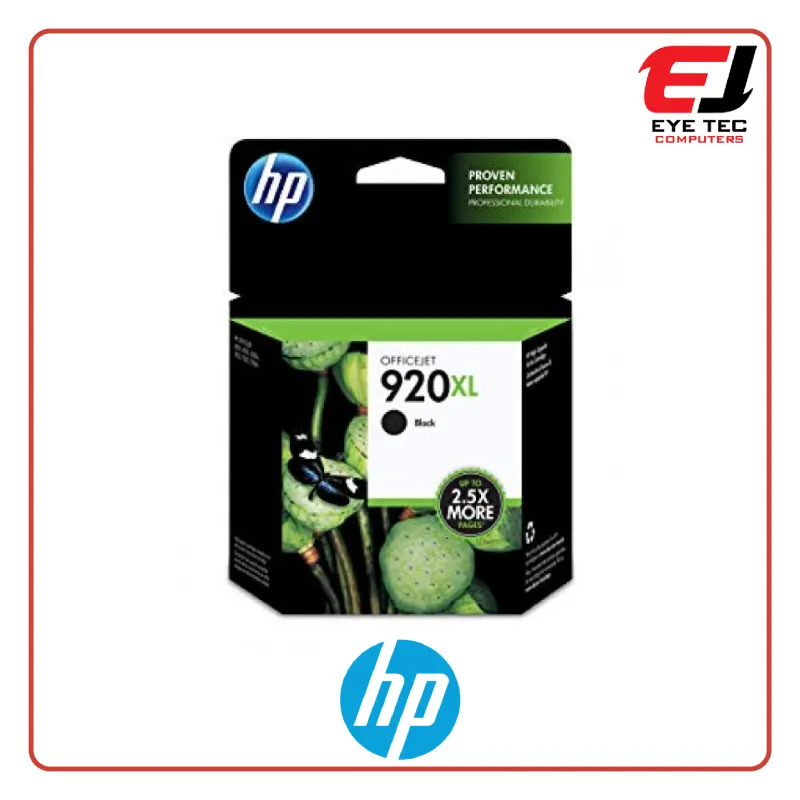 HP 920XL High Yield Black Original Ink Cartridge