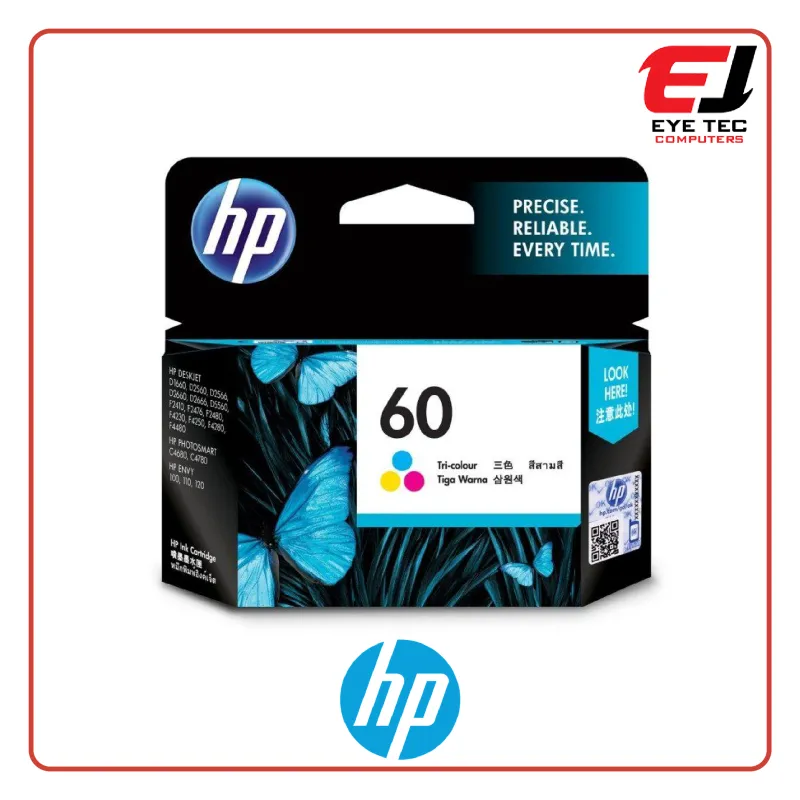 HP 60 TriColor Original Ink Cartridge