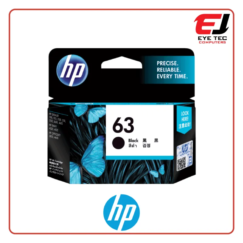 HP 63 Black Original Ink Cartridge