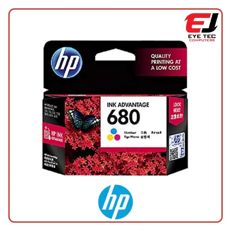 HP 680 TriColor Original Ink Cartridge