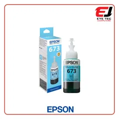 Epson T-673-5 Light Cyan Original Ink Bottle