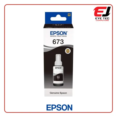 Epson T-673-1 Black Original Ink Bottle