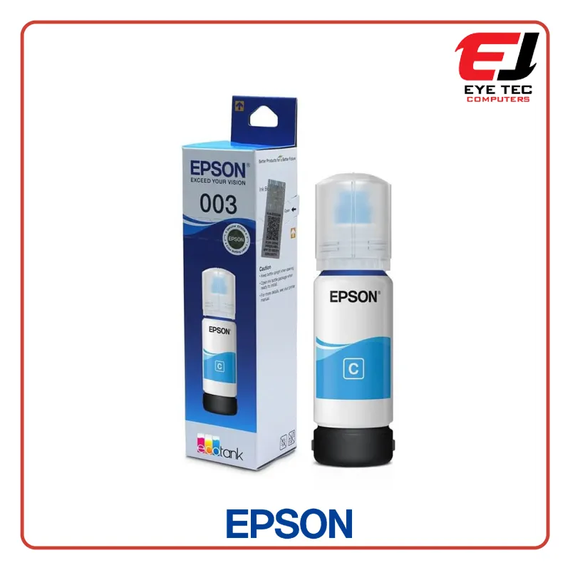 Epson 003 Cyan Original Ink Bottle