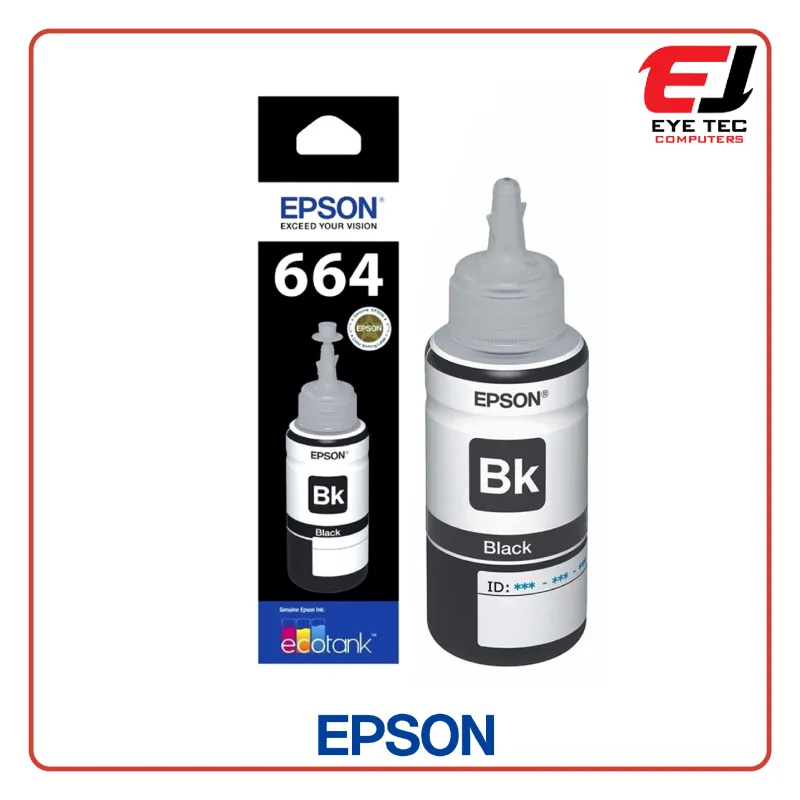 Epson 664 Black Original Ink Bottle