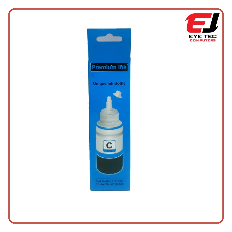 Epson Cyan Compatible Ink Bottle