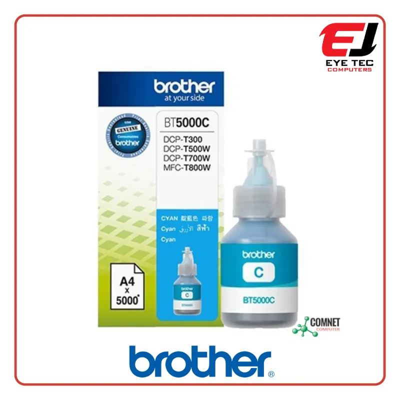 Brother BT 5000 Cyan Original Ink Bottle