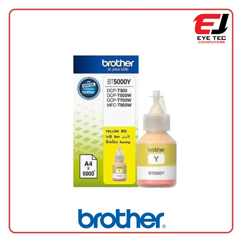 Brother BT 5000 Yellow Original Ink Bottle