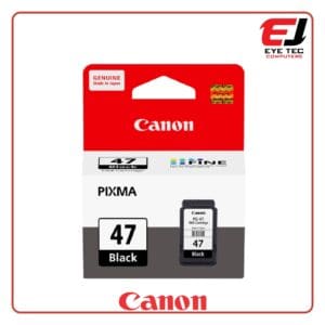 Canon PG-47 Black Ink Cartridge - 100% Original