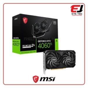 MSI RTX 4060 VENTUS 2X BLACK 8G OC GRAPHICS CARD