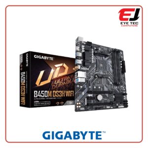 GIGABYTE B450M DS3H WI-FI MOTHERBOARD